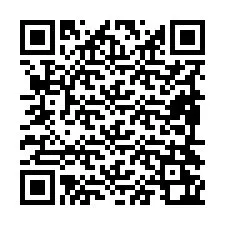 電話番号のQRコード +19894262237
