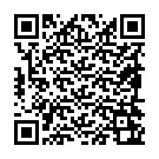 QR-koodi puhelinnumerolle +19894262449