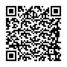 Código QR para número de telefone +19894265972