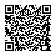 Código QR para número de teléfono +19894490871