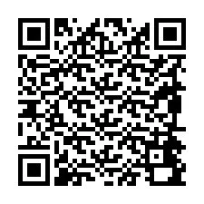 Código QR para número de teléfono +19894490890