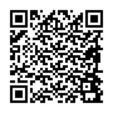 QR-koodi puhelinnumerolle +19894491357