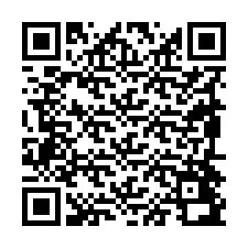 Código QR para número de teléfono +19894492654