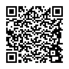 Código QR para número de teléfono +19894492752