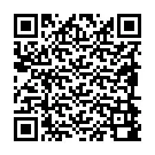 QR Code pour le numéro de téléphone +19894980028