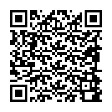 Codice QR per il numero di telefono +19894980083