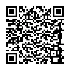 QR-code voor telefoonnummer +19894980084