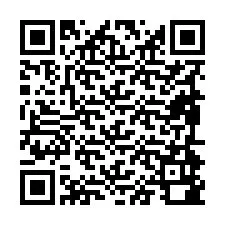 QR-Code für Telefonnummer +19894980157