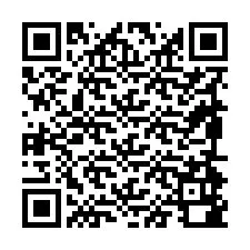 QR Code สำหรับหมายเลขโทรศัพท์ +19894980181