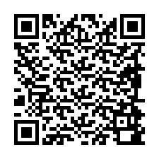 QR-код для номера телефона +19894980196