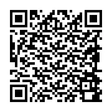 Codice QR per il numero di telefono +19894980328