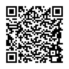 Codice QR per il numero di telefono +19894980515
