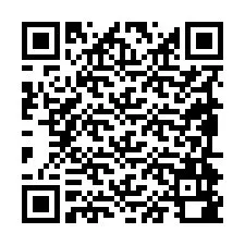 QR Code pour le numéro de téléphone +19894980578