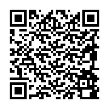 QR-код для номера телефона +19894980700