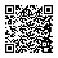QR Code for Phone number +19894980713