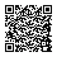 QR-code voor telefoonnummer +19894980986