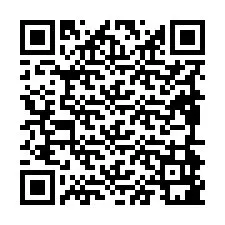 電話番号のQRコード +19894981002