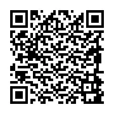 QR-код для номера телефона +19894981004