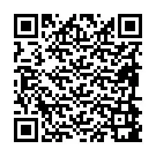 QR-code voor telefoonnummer +19894981057