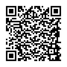 Código QR para número de teléfono +19894981058