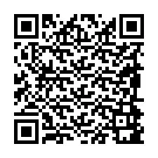 電話番号のQRコード +19894981074