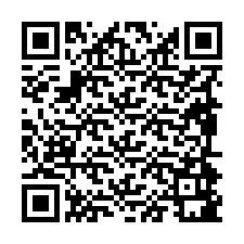 QR код за телефонен номер +19894981162