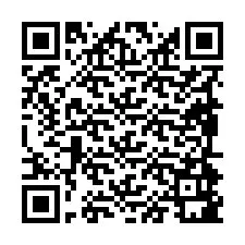 QR код за телефонен номер +19894981166