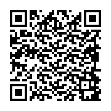 QR код за телефонен номер +19894981246