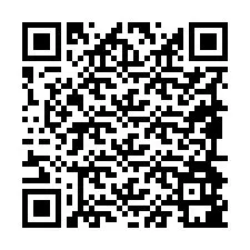 QR код за телефонен номер +19894981368