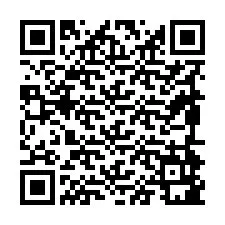 QR код за телефонен номер +19894981401