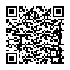 Kode QR untuk nomor Telepon +19894981436