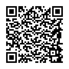 QR-code voor telefoonnummer +19894981451