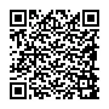 Código QR para número de teléfono +19894981478