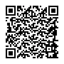 Codice QR per il numero di telefono +19894981809