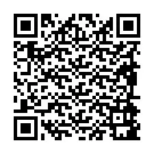 QR-koodi puhelinnumerolle +19894981862