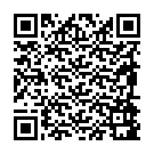 QR Code สำหรับหมายเลขโทรศัพท์ +19894981950