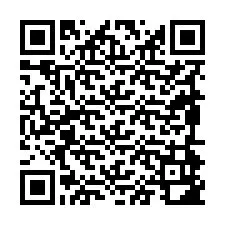 Código QR para número de teléfono +19894982014