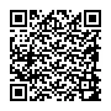 QR-Code für Telefonnummer +19894982058