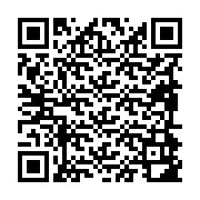 QR код за телефонен номер +19894982063