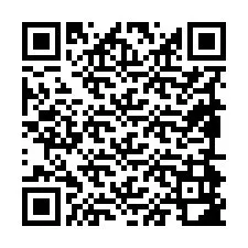 QR-Code für Telefonnummer +19894982089