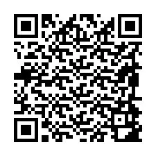 QR-koodi puhelinnumerolle +19894982155