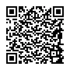 QR-koodi puhelinnumerolle +19894982215