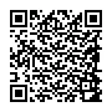 Código QR para número de teléfono +19894982278