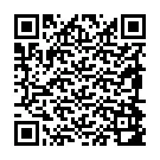 QR код за телефонен номер +19894982280