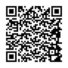 Código QR para número de teléfono +19894982423