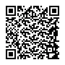 Código QR para número de teléfono +19894982475