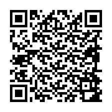 QR Code pour le numéro de téléphone +19894982643