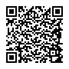 Código QR para número de telefone +19894982692