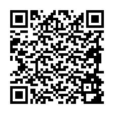 Codice QR per il numero di telefono +19894982713