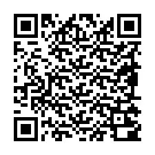 QR-code voor telefoonnummer +19895200098